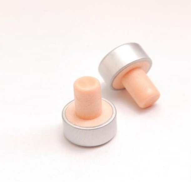 Dop-tip-cognac-plastic-argintiu-1116-mm